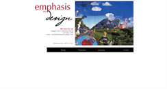 Desktop Screenshot of emphasis-design.com